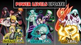 NEW NARUTO POWER SCALE AND NARUTO UPDATES 🔥 (Naruto Power Levels)