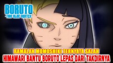 HIMAWARI BANTU BORUTO LEPAS DARI TAKDIR (NASIB) NYA❗RAMALAN MOMOSHIKI SALAH❗BORUTO TWO BLUE VORTEX❗