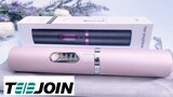 Mini Cordless Hair Straighteners Curler 2 in 1 Pink Ladies Exclusive Portable Flat Iron #shorts