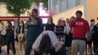 I saw a cool girl dancing to Super on the Internet.