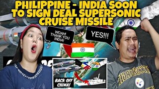 Philippines-India Soon to Sign Deal for Supersonic Cruise Missile | Filipino Couple Reaction