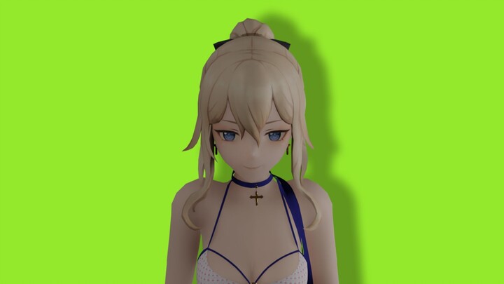 [Genshin Impact MMD] Mond Trampoline Champion