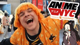 SIMP BREATHING 10TH FORM (Zenitsu In Real Life) || Anime NYC 2023