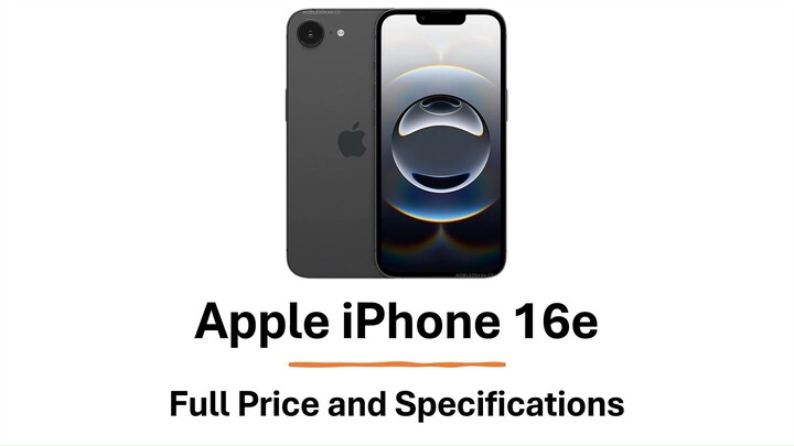 Apple iPhone 16e Price in Bangladesh – Full Specifications