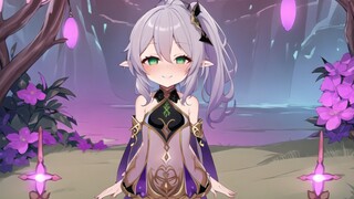 "Nashida seems to be a little strange lately..."