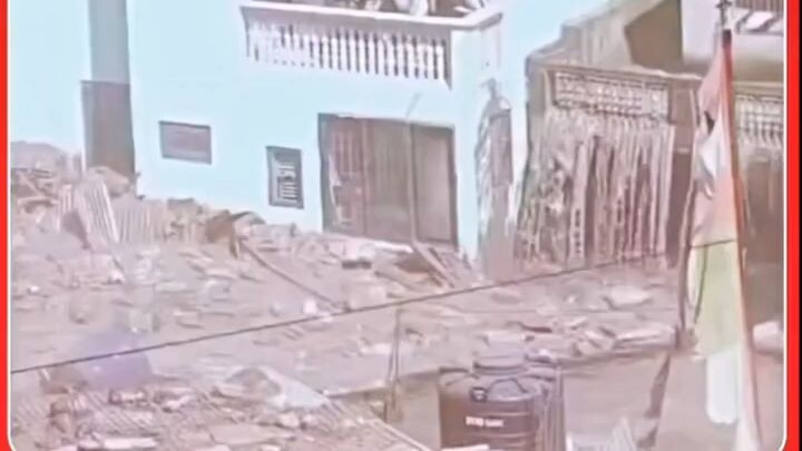 कुदरत के कहर का खौफनाक मंजर