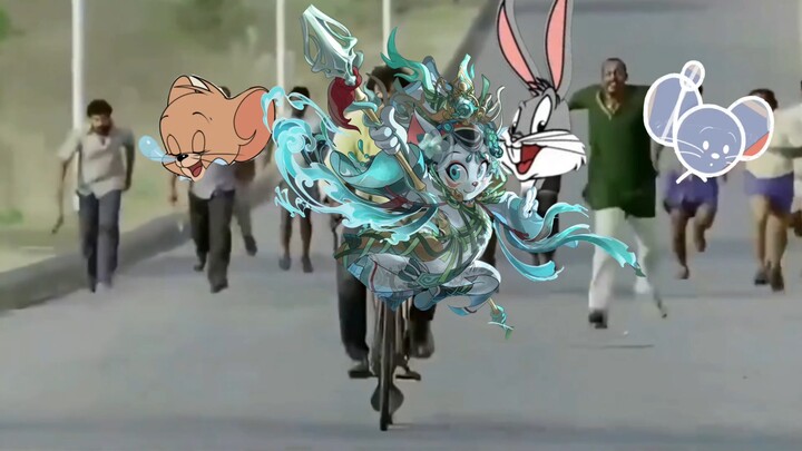 Game Mobile Tom and Jerry: Ruyu kabur dari desa tanpa skin emas