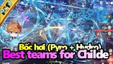 Best Teams For Childe: Bốc hơi (Pyro + Hydro)  - Chia Sẻ Hướng Dẫn Genshin Impact