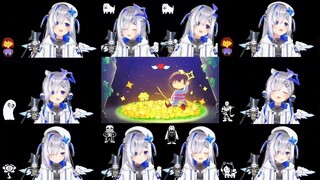 [Hololive Not Vietsub Cover BGM Song]UNDERTALE -Once Upon A Time Acapella[Amane Kanata]