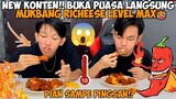 BUKA PUASA LANGSUNG MUKBANG RICHEESE LEVEL MAX PEDES BANGET GILAAA!!