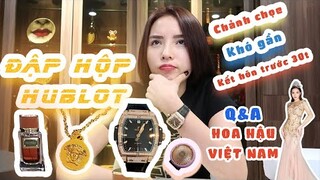 Ky Duyen daily | VLOG 12:  Đập hộp Hublot KIM CƯƠNG |Q&A HHVN. Chảnh choẹ? Khó gần? Kết hôn trước 30