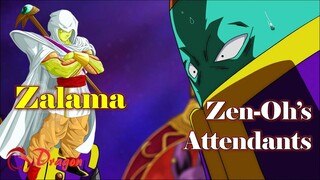 Sức mạnh của 2 cận vệ bên cạnh Zeno, Vua sáng tạo Zalama và Super Shenron  #Anime