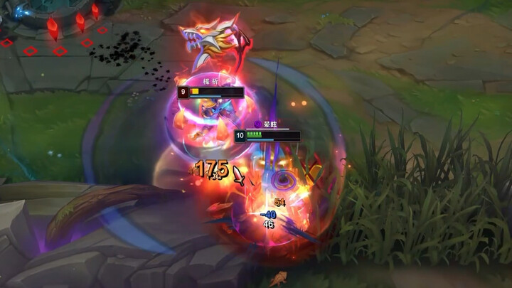 w mengalahkan serangan balik badai