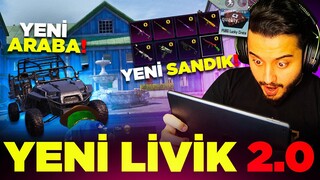 YENİ LİVİK 2.0 GELDİ! YENİ ARABAYI KULLANDIM! EFSANE! PUBG Mobile