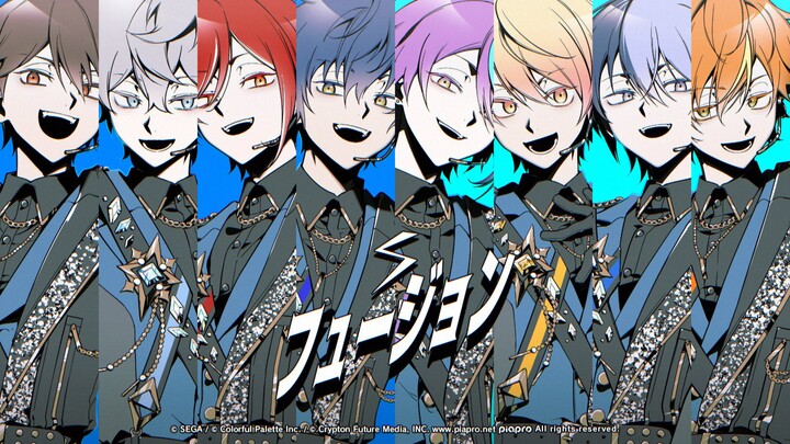 [Chinese CC subtitles][DI:Verse] 2DMV/World Project × Ensemble Stars collaboration song]