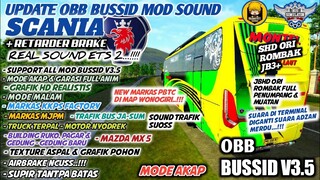 UPDATE OBB MOD SOUND SCANIA BUSSID V3.5 | MODE AKAP & MARKAS BARU | BUS SIMULATOR INDONESIA