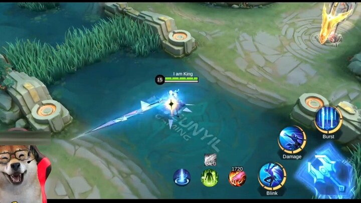 NEW SKIN 515 GAMEPLAY! GILA CUMA 1 DIAMONDS TAPI EFEK NYA KEREN PARAH  part 1- Mobile Legends