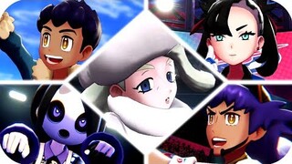 Pokémon Sword & Shield : All Character Intro & Dialogue Animations (HQ)