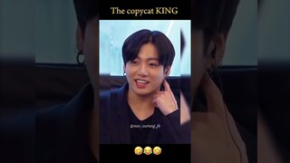 The copycat king🤣#jungkook #jungkookedit #bts #army #shorts #taehyung #jimin #jin #rm #jhope #suga