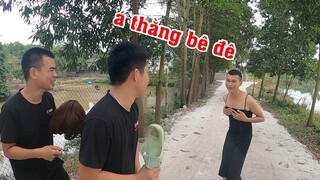 Team Săn Bắt Ẩm Thực Vùng Cao Sẽ NTN Khi Thấy Gái Xinh 1 Mình Bên Bờ Hồ | Sinh 09 Giả Gái