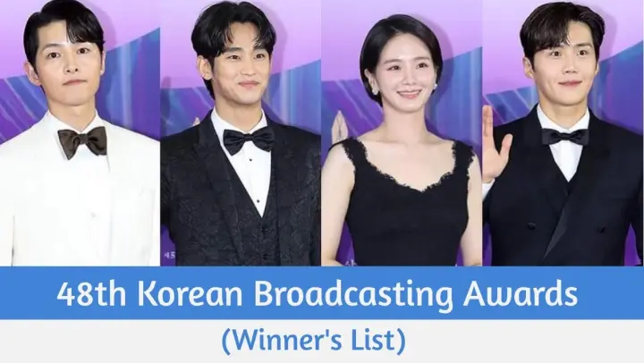 48th Korea Broadcasting Awards 2021 Winners List