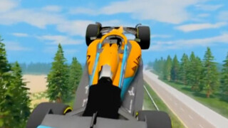 Sports car VS container, F1 is too exaggerated