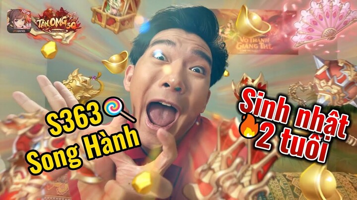 VNG khuấy động tiệc sinh nhật 2 tuổi Tân OMG3Q với server đặc biệt S363 Song Hành | Mọt Game Mobile