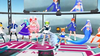 【di gi charat mmd】プリンセススクールでstarだにょ