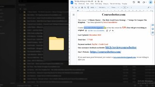 (CoursesBetter.com)1 Minute Master – The Holy Grail Forex Strategy – 7 Setups To Conquer The Kingdom