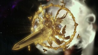 Ksatria bersinar, Gilgamesh, gaya yang sama, serigala gigi naga biru! Pelindung sejati, yang diperca