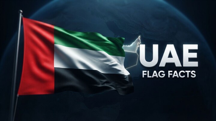 United Arab Emirates Flag 🇦🇪 | 3D Animated Flag & Flag Facts