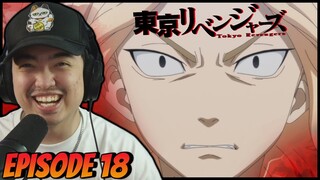"OPEN FIRE" || TOMAN VS VALHALLA || Tokyo Revengers Episode 18 REACTION