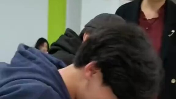 At least I can make the female classmates smile.