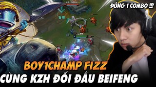 BOY 1 CHAMP FIZZ MÁY CHỦ SIÊU CẤP MANGO FISH VÀ LEESIN CỦA KZH ĐỐI ĐẦU QIYANA CỦA BEIFENG CỰC HAY