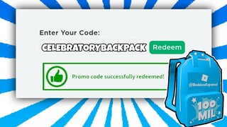 [PROMOCODE] HOW TO GET THE CELEBRATORY BACKPACK @ROBLOX ESPAÑOL | Roblox Promo Codes *July 2021*