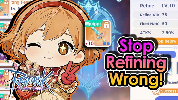 [RONW] Don’t Waste Your Zeny! The Best Way to Reach +10 Refine | King Spade