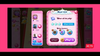 CANDY CRUSH SAGA LEVEL 1242 (NEW VERSION)