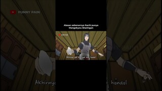 Alasan sebenarnya Itachi punya Mangekyou Sharingan