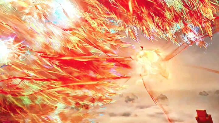 Berjalan dengan Phoenix adalah pesta visual! Dewi Phoenix telah tiba