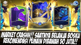 MARKET CRASH!! REKOMENDASI PEMAIN TERBAIK DIBAWAH 50 JUTA TOTS FIFA MOBILE | FIFA MOBILE INDONESIA