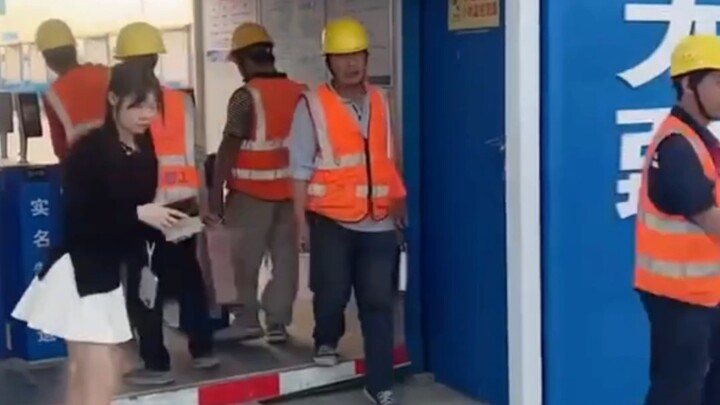 I earn money at the construction site, I spend it at the construction site, and once I leave I want 