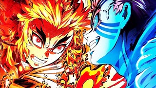 Thượng Huyền Tam Akaza Xuất Hiện Đại Chiến Viêm Trụ Rengoku - Demon Slayer Kimetsu no Yaiba Tập 13