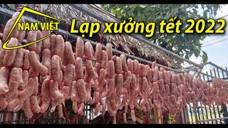 Làm lạp xưởng đón tết 2022 [Nam Việt 1887]
