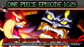 One piece ep 1028: Luffy vs kaido Conquerors haki | Ang bagong homie ni Bigmom ba si Hera