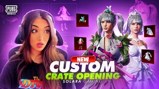 NEW CUSTOM CRATE OPENING || FOREST ELF SET + WEDDING SET || PUBG MOBILE