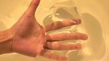 【Slime Videos】She Even Fluffed Up the Beautiful Transparent Thai Slime