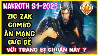 Cách Chơi NAKROTH và Trang Bị + Bảng Ngọc NAKROTH mùa S1-2023 chuẩn và mạnh nhất | HD GAME 76