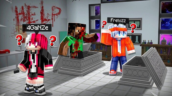 Minecraft หมู่บ้านสยองขวัญ ตอน ห้องเก็บศพ !!