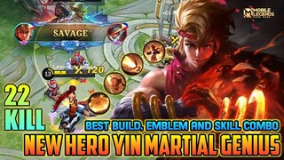 Yin Mobile Legends , New Hero Yin Gameplay Best Build And Skill Combo - Mobile Legends Bang Bang