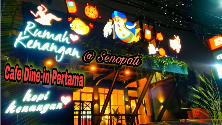 RUMAH KENANGAN SENOPATI by KOPI KENANGAN || Cafe Hits Instagramable di Jakarta Selatan